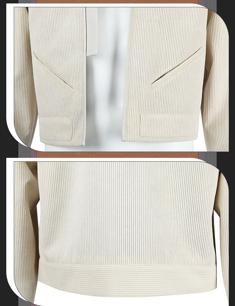 Retro Blue Uniform Jacket with Collar & Patches - Full Cosplay Set Kids/Adult Sci-Fi Academy Style