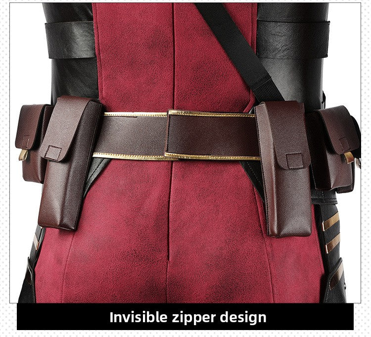 Mercenary Hero Cosplay Costume – Wade Bodysuit and Accessories Set