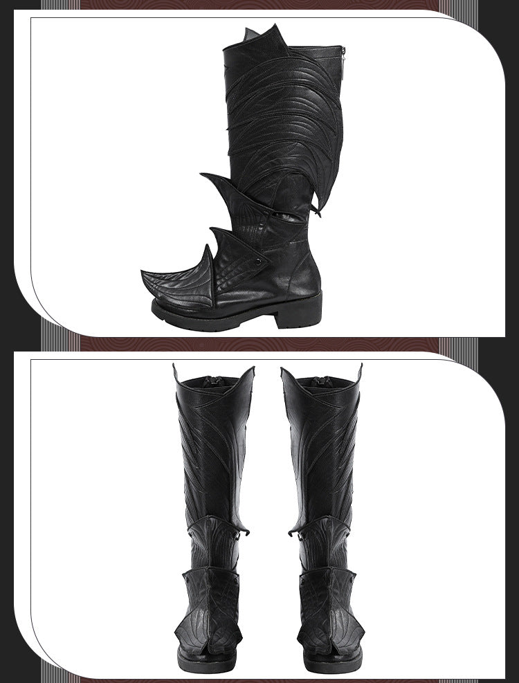 Dark Elf Priestess Cosplay Costume – Fantasy RPG–Inspired Performance Outfit Set