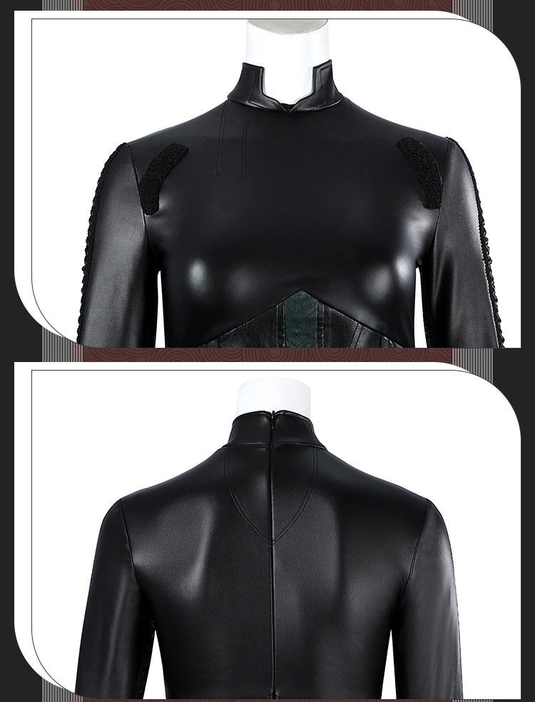 Dark Elf Priestess Cosplay Costume – Fantasy RPG–Inspired Performance Outfit Set