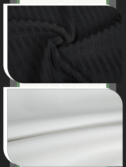 Young Silver Warrior White Lifestream Style Jacket - Shoulder Armor Belt Gloves Cosplay Ensemble Male