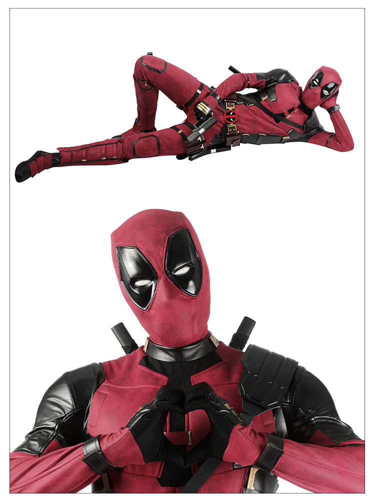 Mercenary Hero Cosplay Costume – Wade Bodysuit and Accessories Set