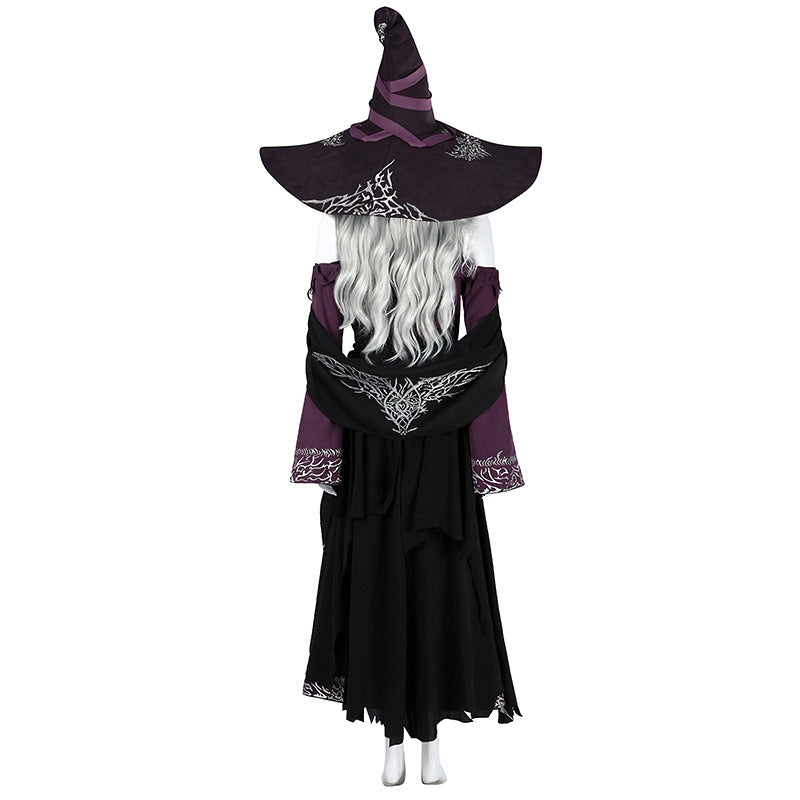 Twilight Hermit Cosplay Costume – Dark Fantasy Cloak & Hat Set for Halloween
