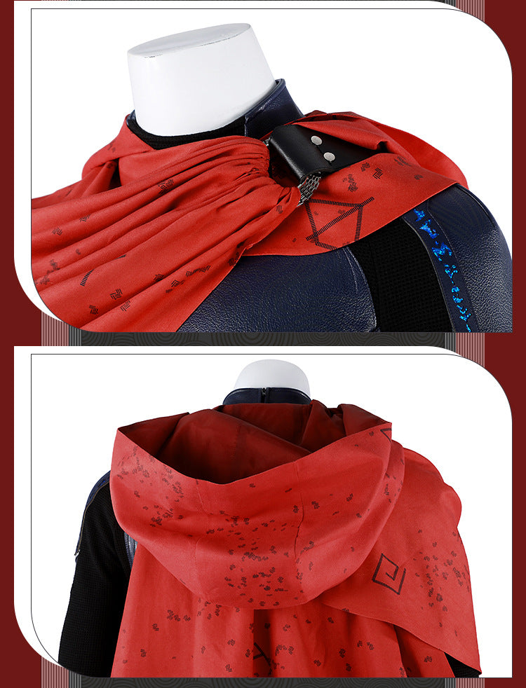 Dark Witch Sorceress Cosplay Costume – Gothic Magic Robe Outfit for Halloween & Themed Events