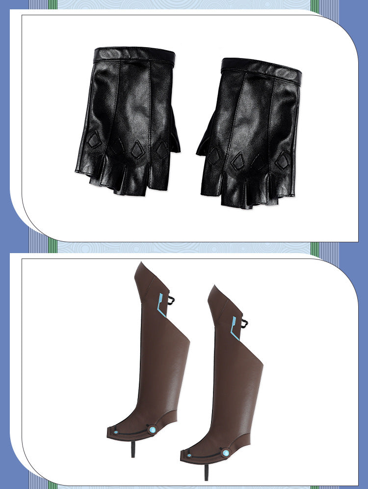 Ice Valkyrie Cosplay Costume – Fantasy Anime Battle Outfit for Women