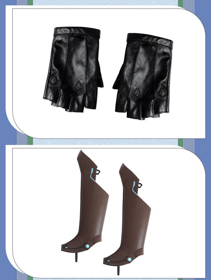 Ice Valkyrie Cosplay Costume – Fantasy Anime Battle Outfit for Women