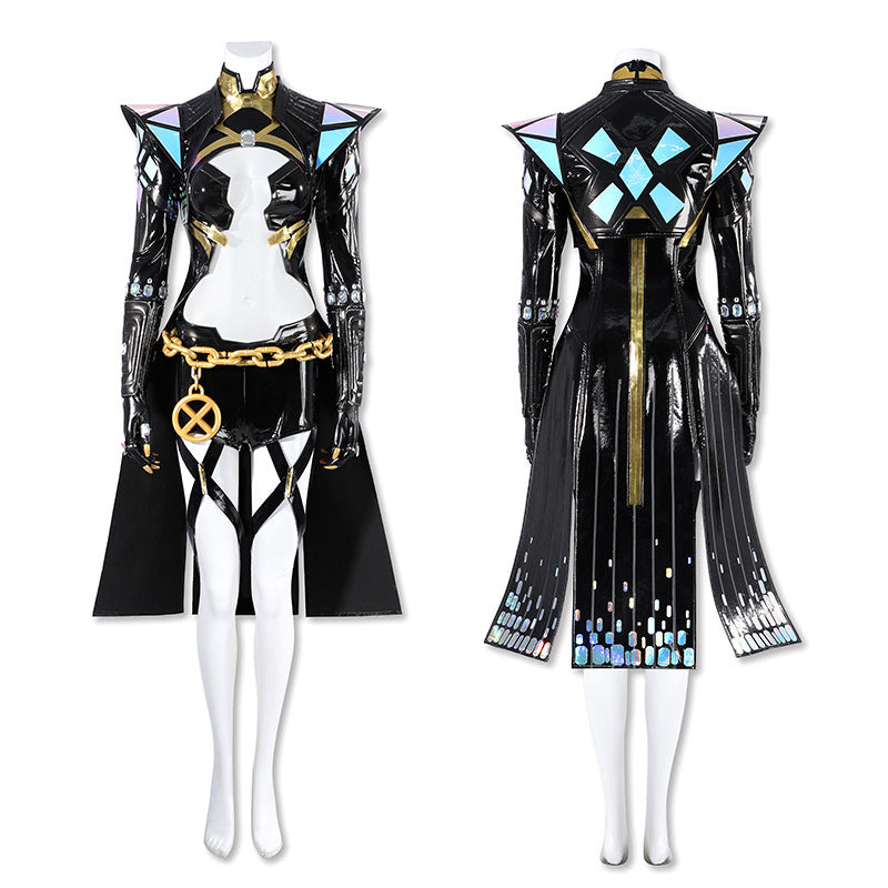 Ice Queen Cosplay Costume – Fantasy Hero Outfit for Women
