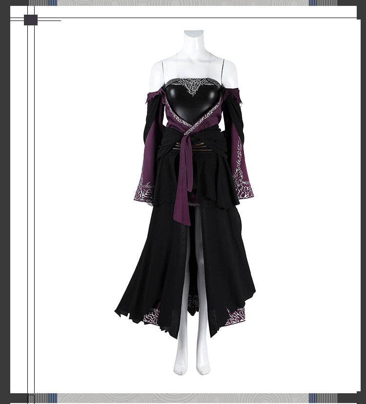 Twilight Hermit Cosplay Costume – Dark Fantasy Cloak & Hat Set for Halloween