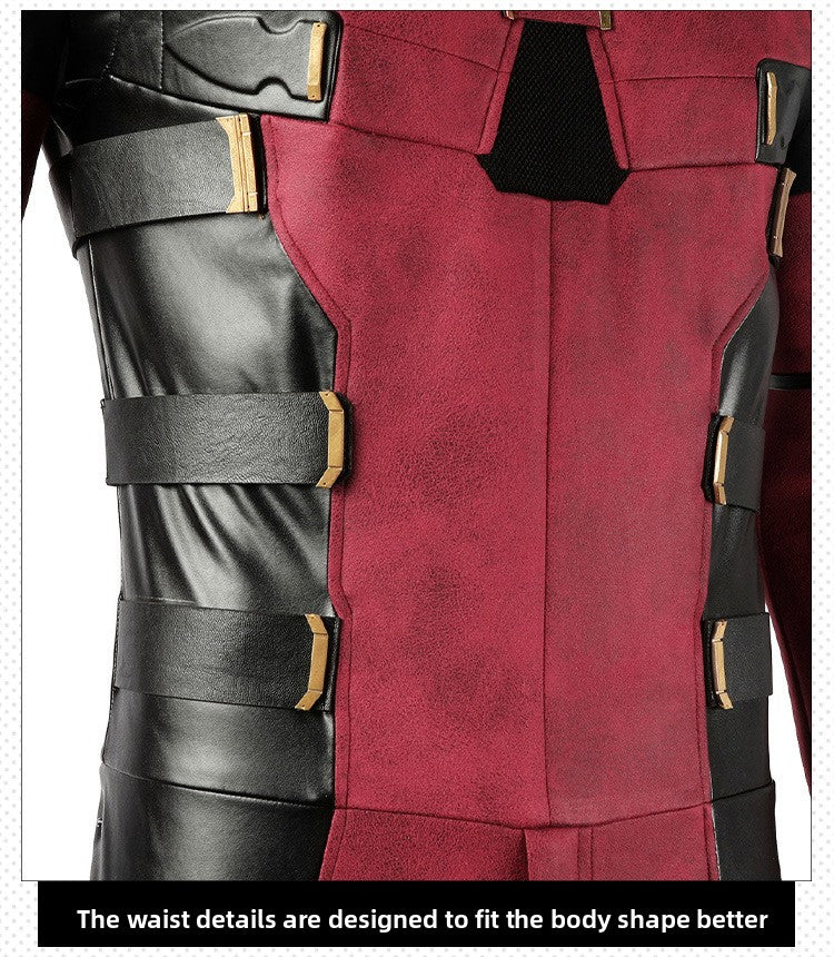 Mercenary Hero Cosplay Costume – Wade Bodysuit and Accessories Set