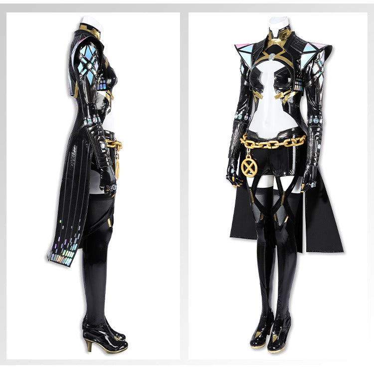 Ice Queen Cosplay Costume – Fantasy Hero Outfit for Women