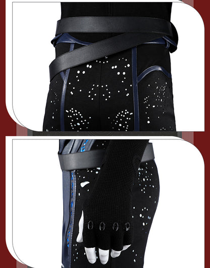 Dark Witch Sorceress Cosplay Costume – Gothic Magic Robe Outfit for Halloween & Themed Events