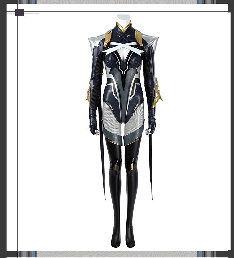 Lightning Goddess Cosplay Costume – Fantasy Superhero–Inspired Anime Outfit Set