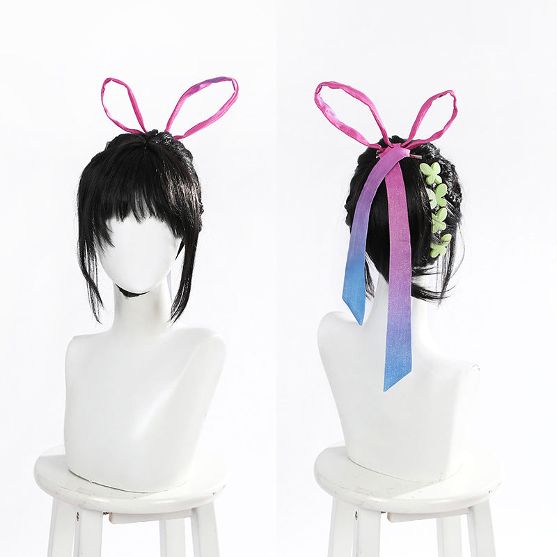 Aqua Wing Sorceress Cosplay Swimsuit – Fantasy Butterfly-Themed Outfit for Women