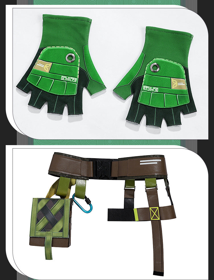 Forest Ranger Cosplay Costume – Fantasy Game–Inspired Adventure Outfit Set