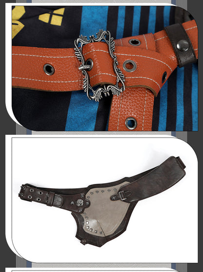 Wild Huntress Cosplay Costume – Fantasy Adventure Outfit for Women