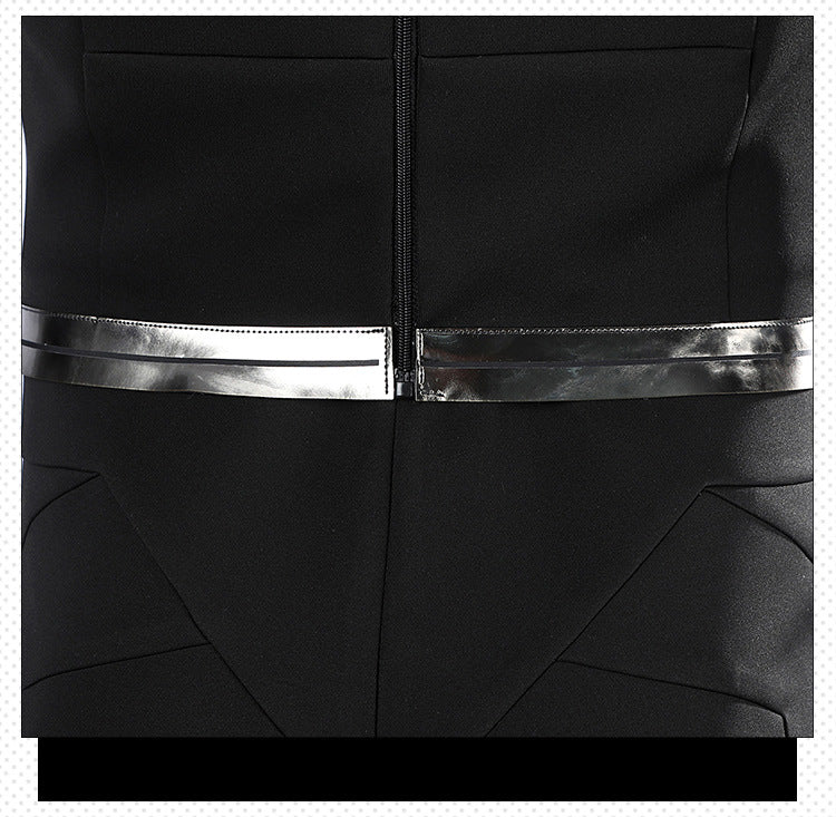 Anti-Hero Red Tactical Suit with Black Accents - Full Cosplay Outfit Male | Belt Holsters Gloves Mask