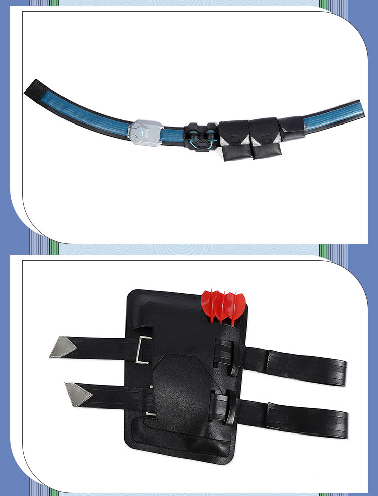 Ice Valkyrie Cosplay Costume – Fantasy Anime Battle Outfit for Women