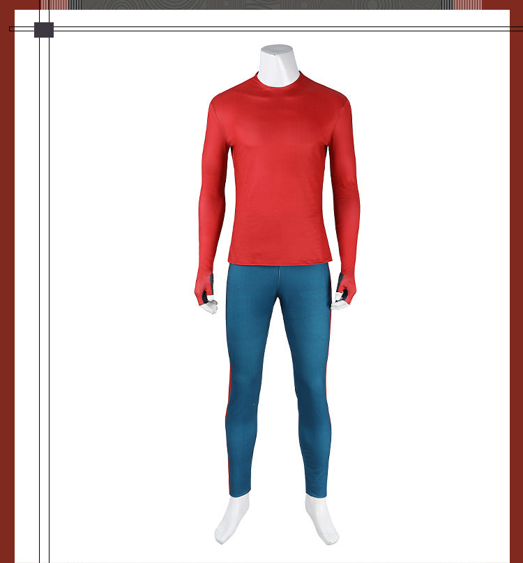 Friendly Neighborhood Superhero Cosplay Costume Set – Web-Inspired Hero Outfit for Halloween