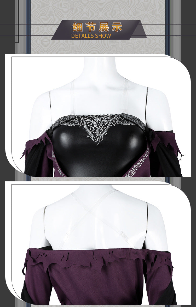 Twilight Hermit Cosplay Costume – Dark Fantasy Cloak & Hat Set for Halloween