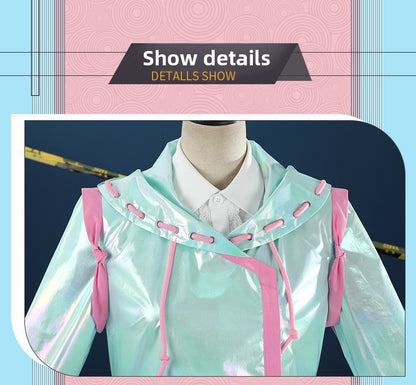 Mystic Guardian Cosplay Raincoat – Kiriko Anime Game Costume