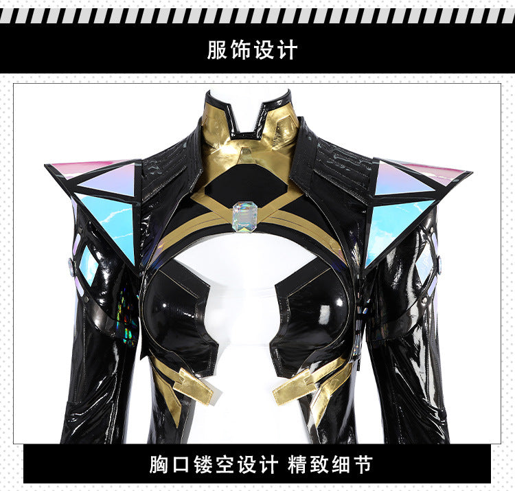 Ice Queen Cosplay Costume – Fantasy Hero Outfit for Women