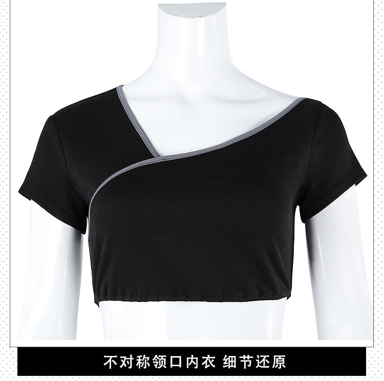 Prismatic Energy Cosplay Costume – Futuristic Fantasy Performance Outfit Set