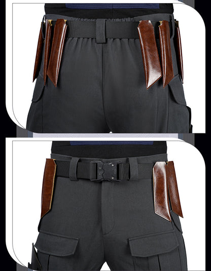 Crimson Vigilante Cosplay Costume – Heroic Stealth Outfit for Halloween & Performances