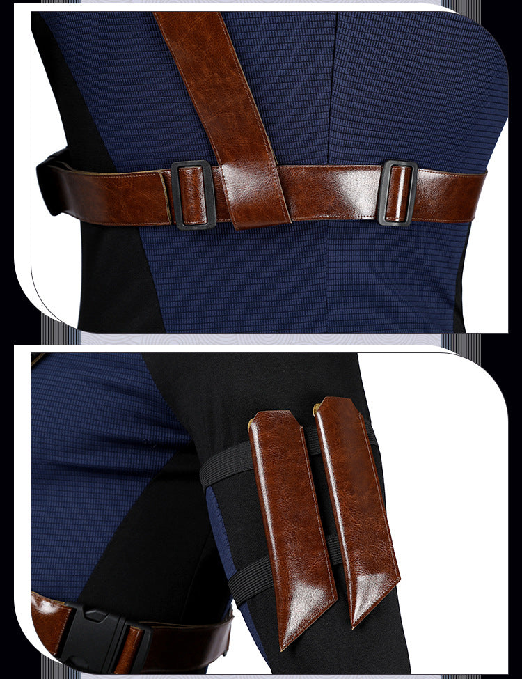 Crimson Vigilante Cosplay Costume – Heroic Stealth Outfit for Halloween & Performances