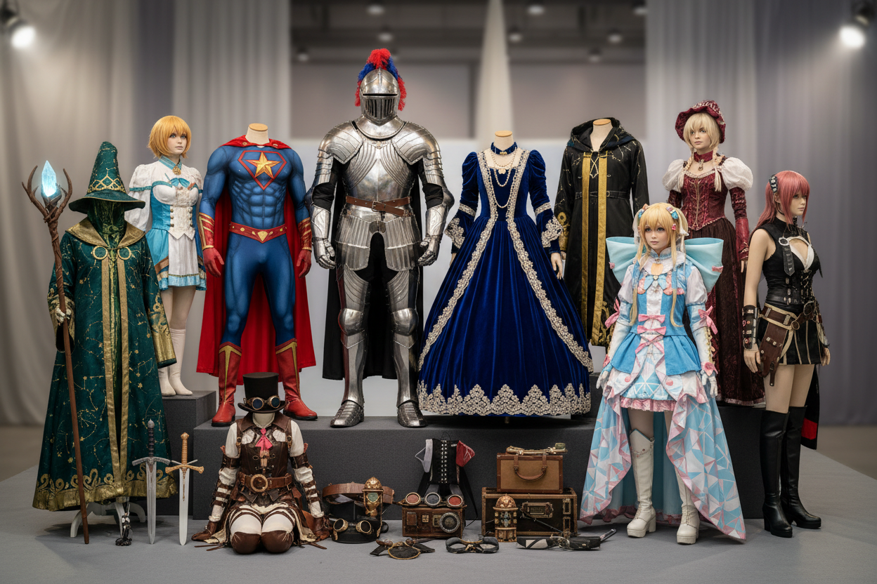 European and American cosplay costumes