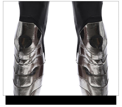 Anti-Hero Red Tactical Suit with Black Accents - Full Cosplay Outfit Male | Belt Holsters Gloves Mask