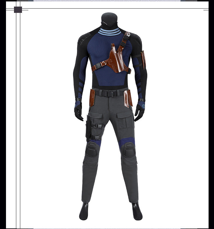 Crimson Vigilante Cosplay Costume – Heroic Stealth Outfit for Halloween & Performances