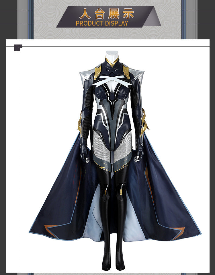 Lightning Goddess Cosplay Costume – Fantasy Superhero–Inspired Anime Outfit Set