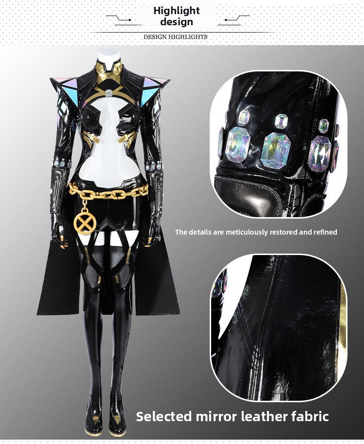 Ice Queen Cosplay Costume – Fantasy Hero Outfit for Women