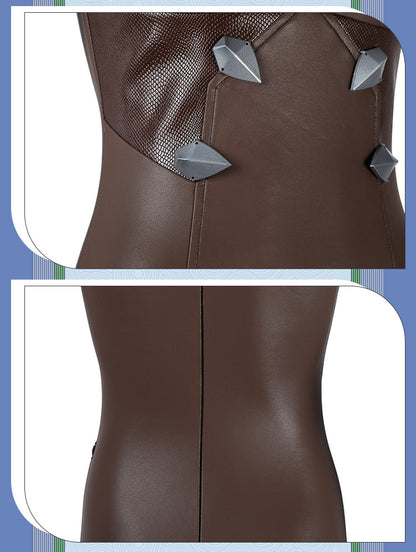 Ice Valkyrie Cosplay Costume – Fantasy Anime Battle Outfit for Women