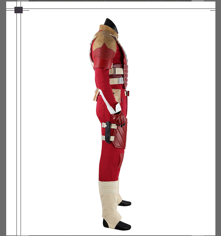 Crimson Sentinel Cosplay Costume – Heroic Adventure Outfit for Halloween & Performances