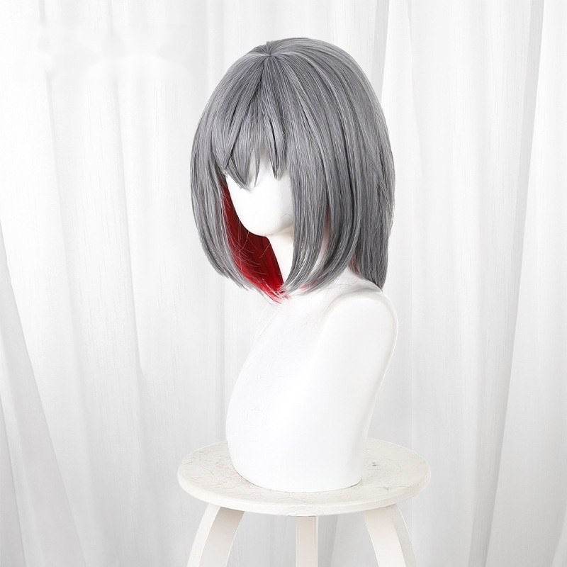 Arisa Shido Color-block Short Cosplay Wig for Magical Girl Witch Trial - 612F