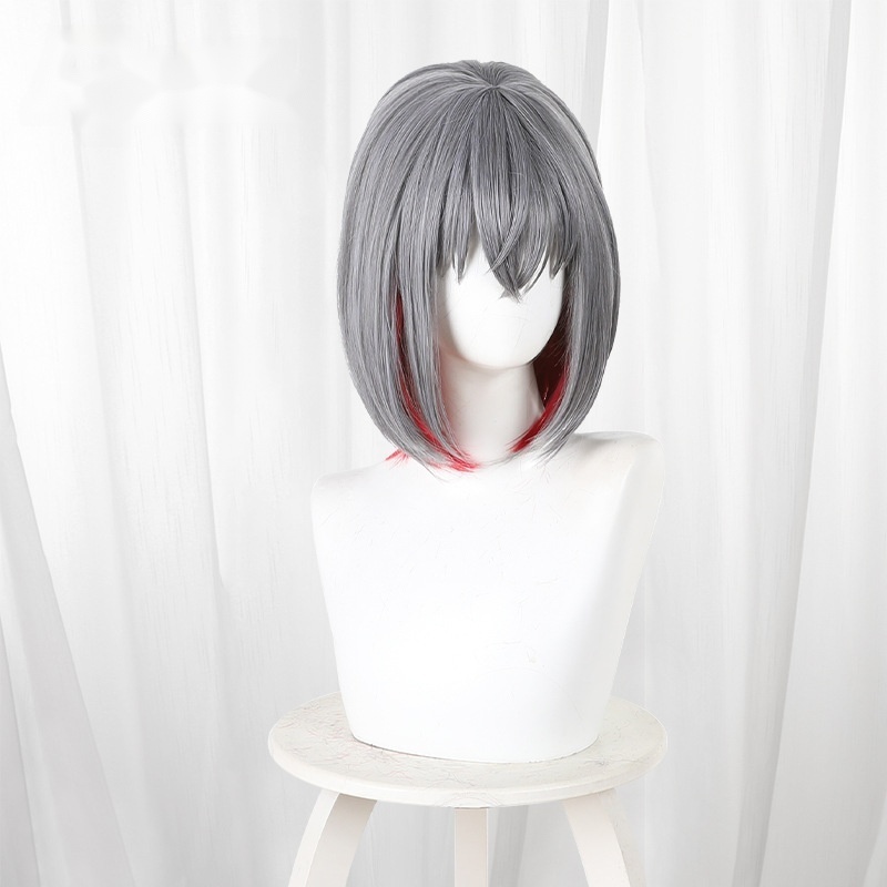 Arisa Shido Color-block Short Cosplay Wig for Magical Girl Witch Trial - 612F - Image 2
