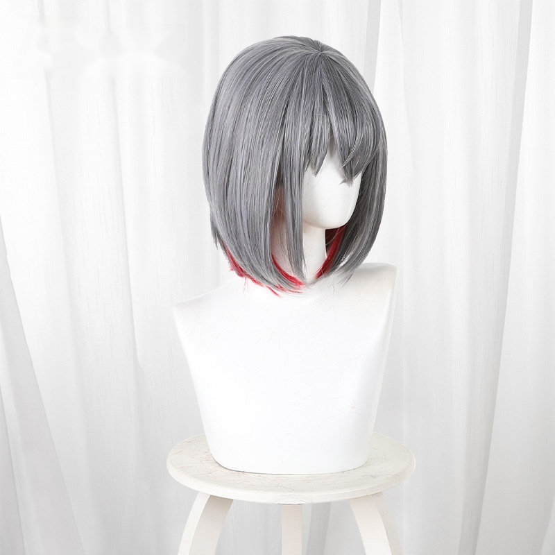 Arisa Shido Color-block Short Cosplay Wig for Magical Girl Witch Trial - 612F - Image 3