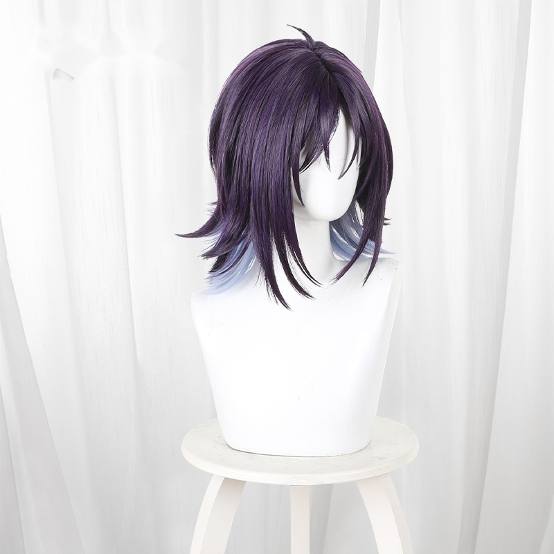 Iroha Sakayori Color-block Short Flipped Cosplay Wig for Cosmic Princess Kaguya! - 613C - Image 3