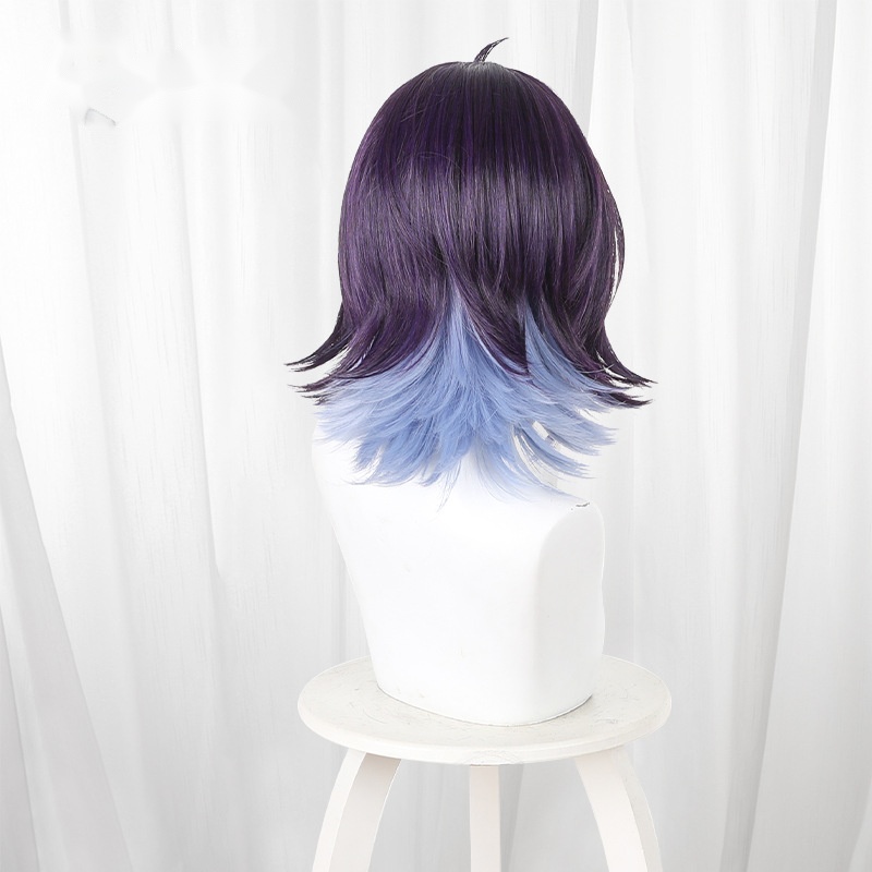 Iroha Sakayori Color-block Short Flipped Cosplay Wig for Cosmic Princess Kaguya! - 613C - Image 4