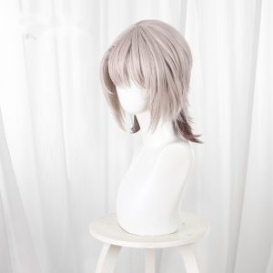 Lea Hasumi Gradient Khaki Short Cosplay Wig for Magical Girl Witch Trial - 612D