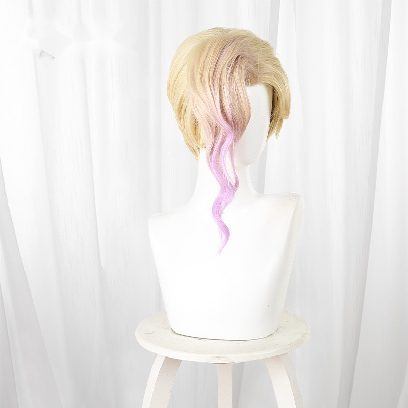 Gazelle Gradient Short Teased Cosplay Wig for Zootopia 2 - 410L - Image 2