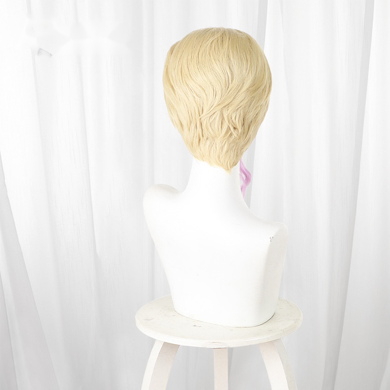Gazelle Gradient Short Teased Cosplay Wig for Zootopia 2 - 410L - Image 4