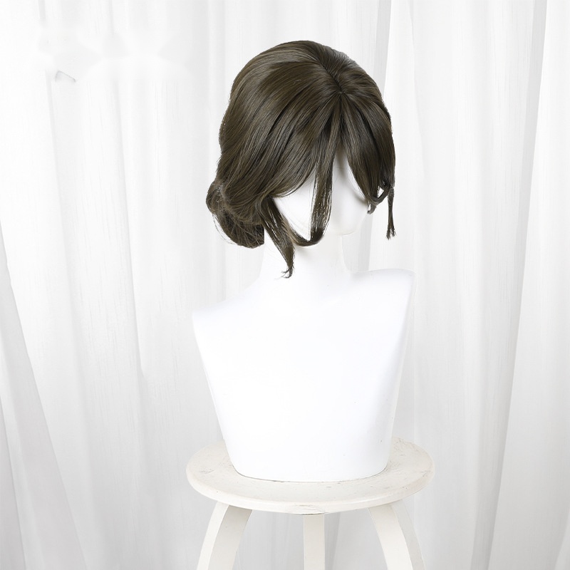 Queen Bee Brown-green Bun Cosplay Wig for Identity V - 562W - Image 3