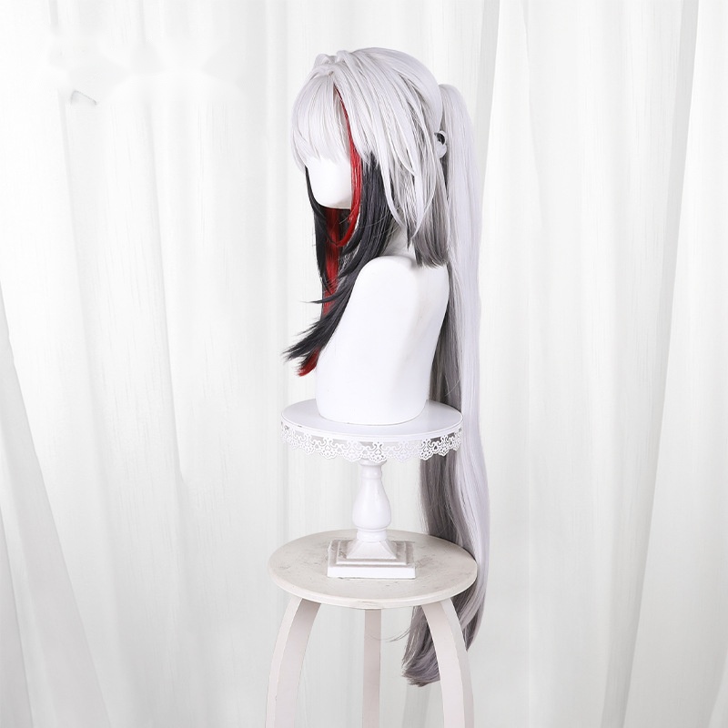 Ye Shunguang Gradient Silvery White Clip-in Long Cosplay Wig for Zenless Zone Zero - 614AA