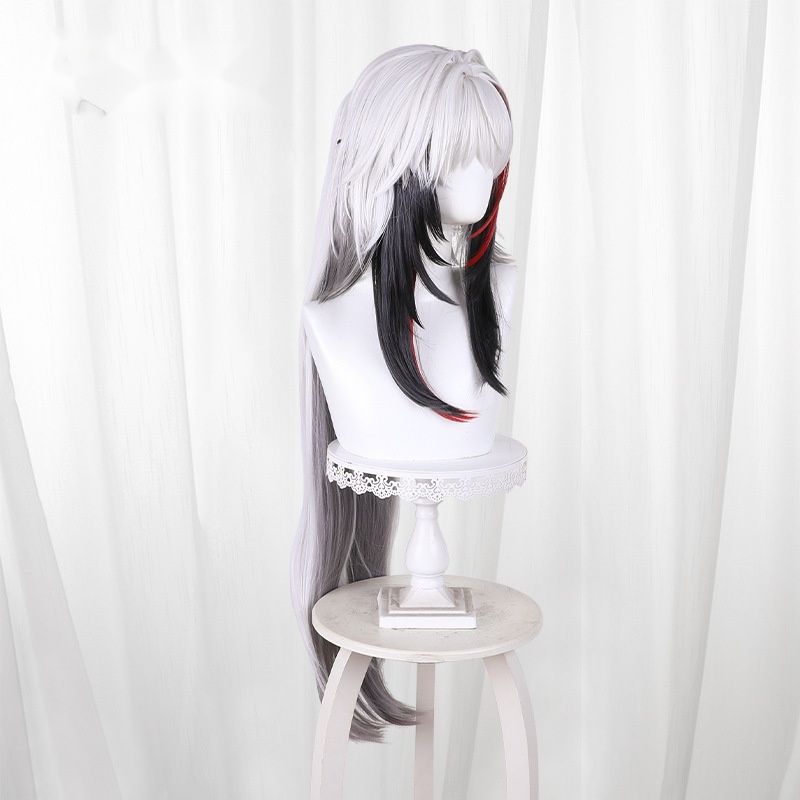 Ye Shunguang Gradient Silvery White Clip-in Long Cosplay Wig for Zenless Zone Zero - 614AA - Image 3
