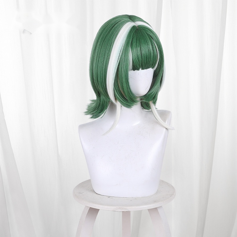 Gita Highlighted White Scalp-top Short Cosplay Wig for Gachiakuta - 597E - Image 3