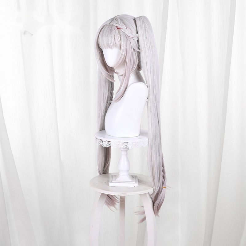 Sparkle Gradient Clip-in Twin Ponytail Cosplay Wig for Honkai: Star Rail - 566DA