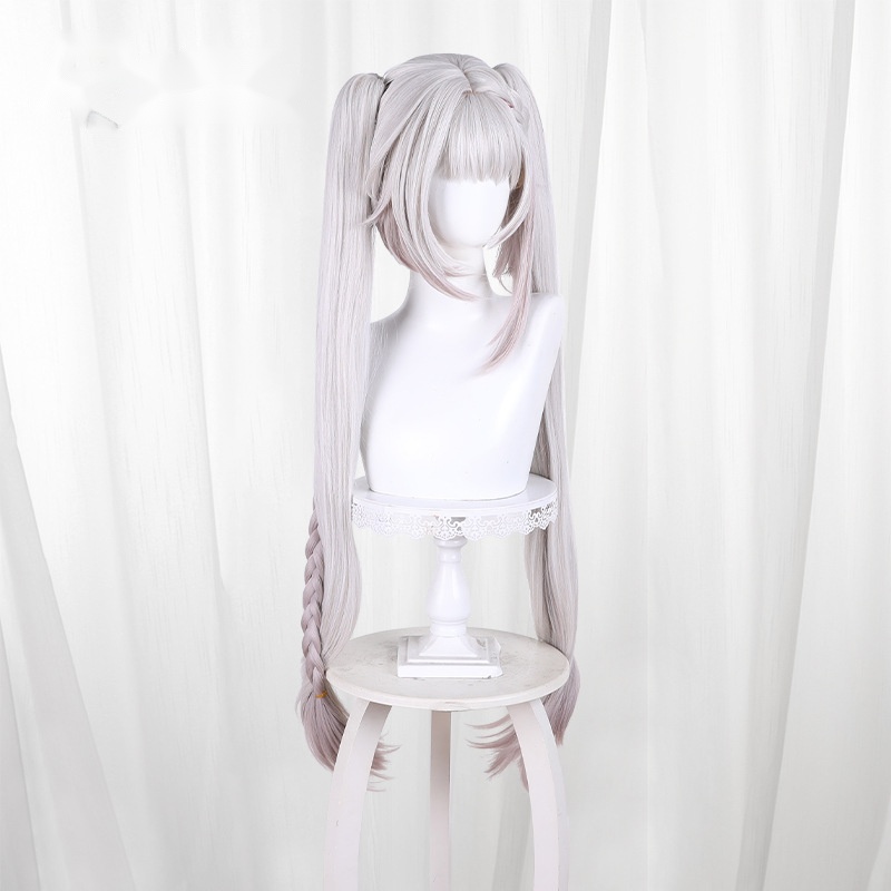Sparkle Gradient Clip-in Twin Ponytail Cosplay Wig for Honkai: Star Rail - 566DA - Image 2