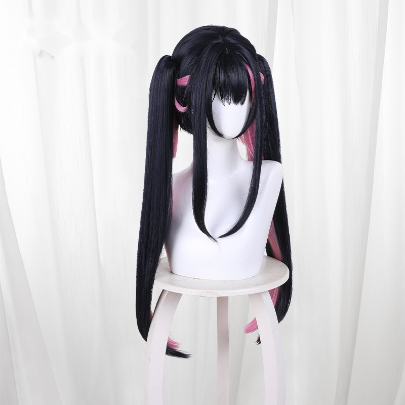 Noi Shunsawa Color-block Clip-in Twin Ponytail Cosplay Wig for Cosmic Princess Kaguya! - 613D - Image 2